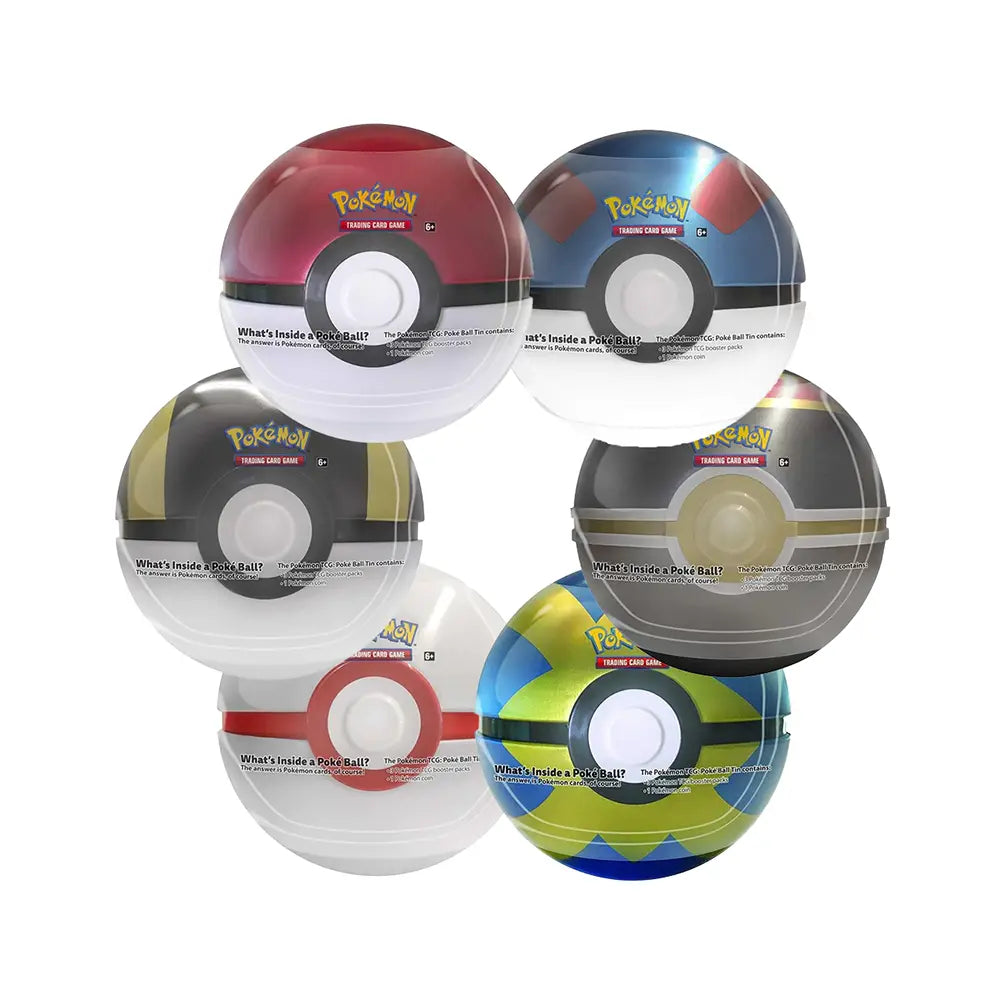 Pokeball tins - 2021 versie - Cosmic Eclipse, Vivid Voltage & Rebel Clash